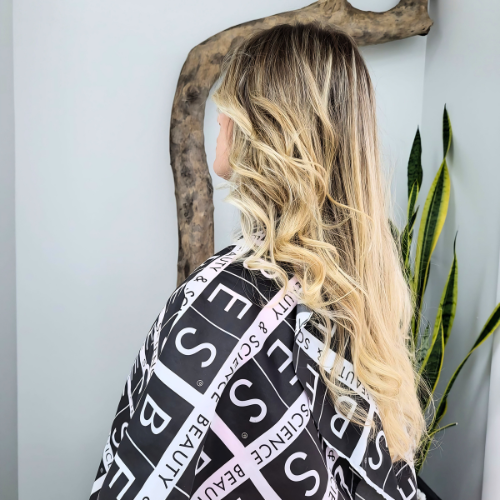 Professional blowout and hair brushing services